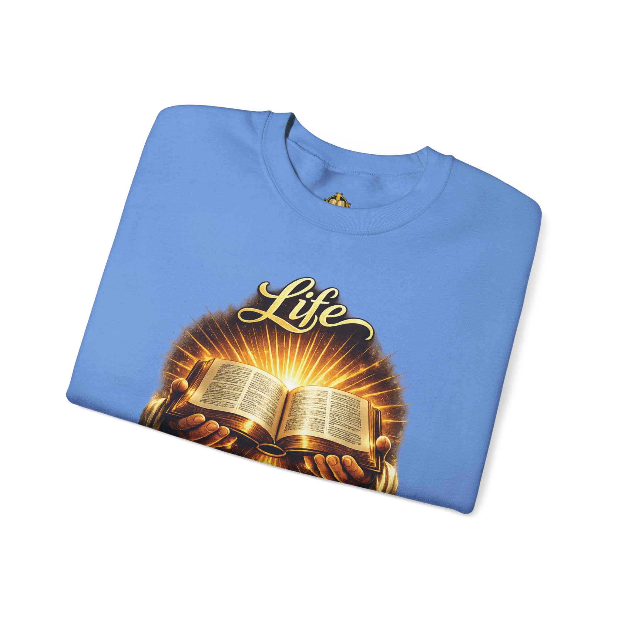 Life Is An Open Book Test sweatshirt | Christian faith graphic crewneck
