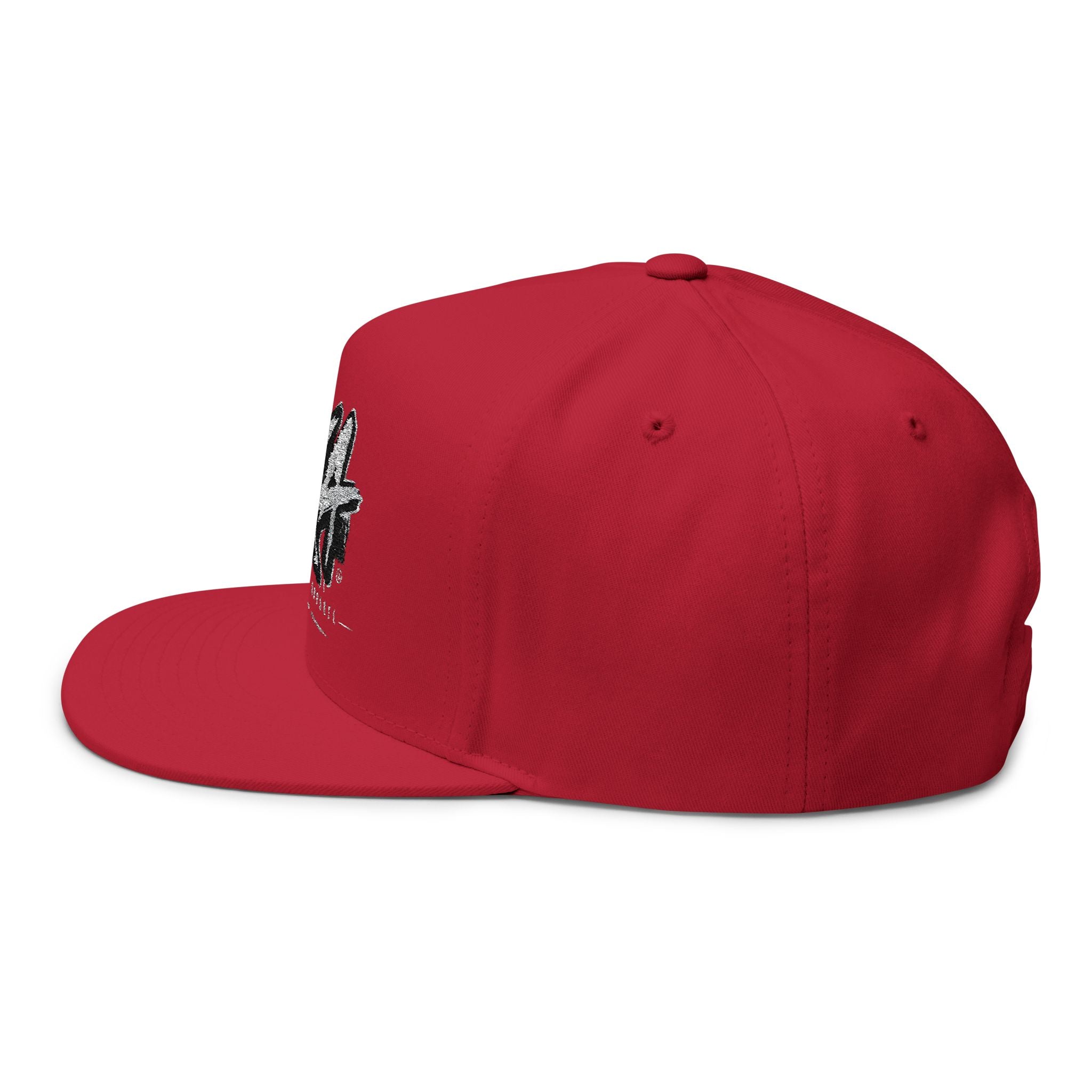 AKA Graffiti Embroidered Flat Bill Cap