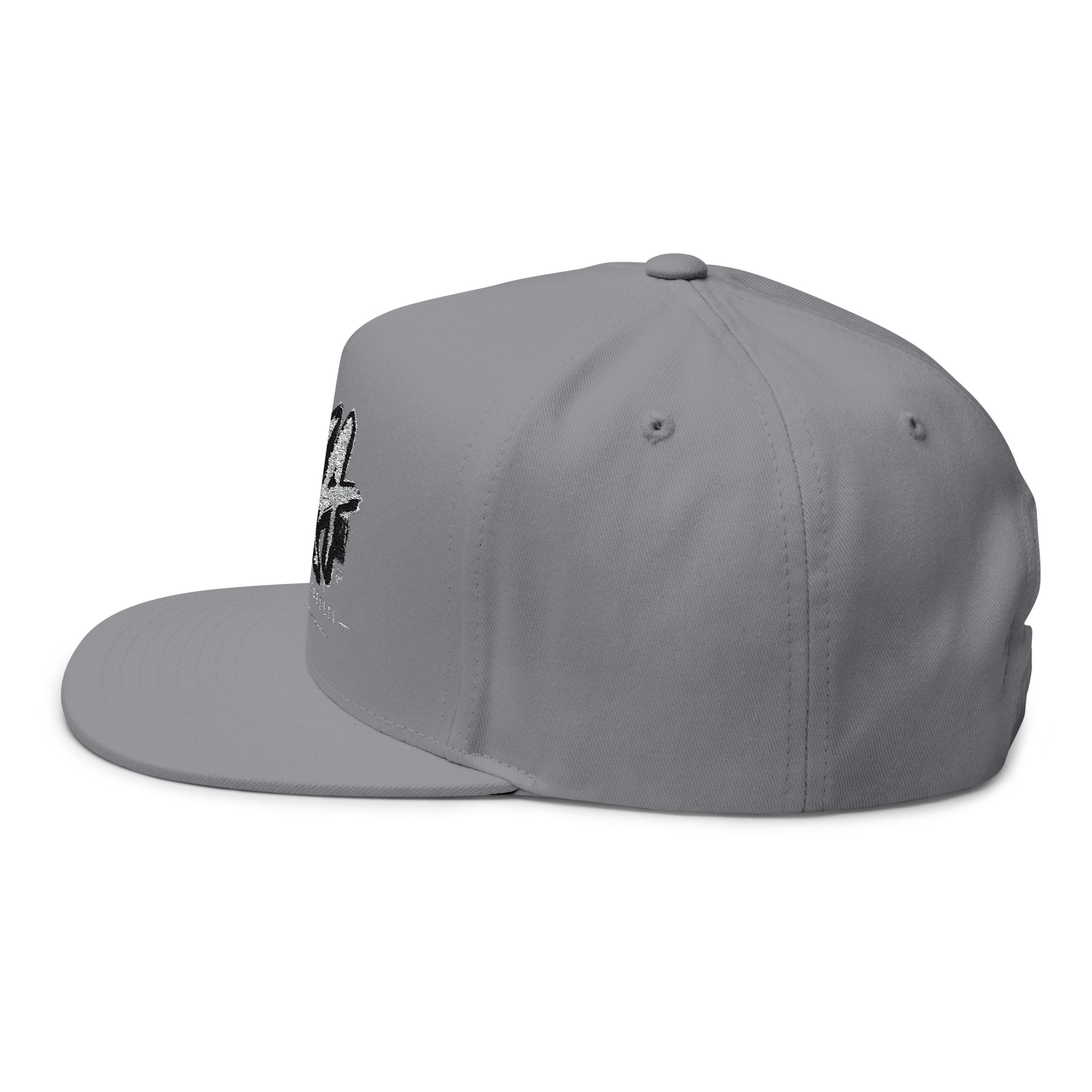 AKA Graffiti Embroidered Flat Bill Cap