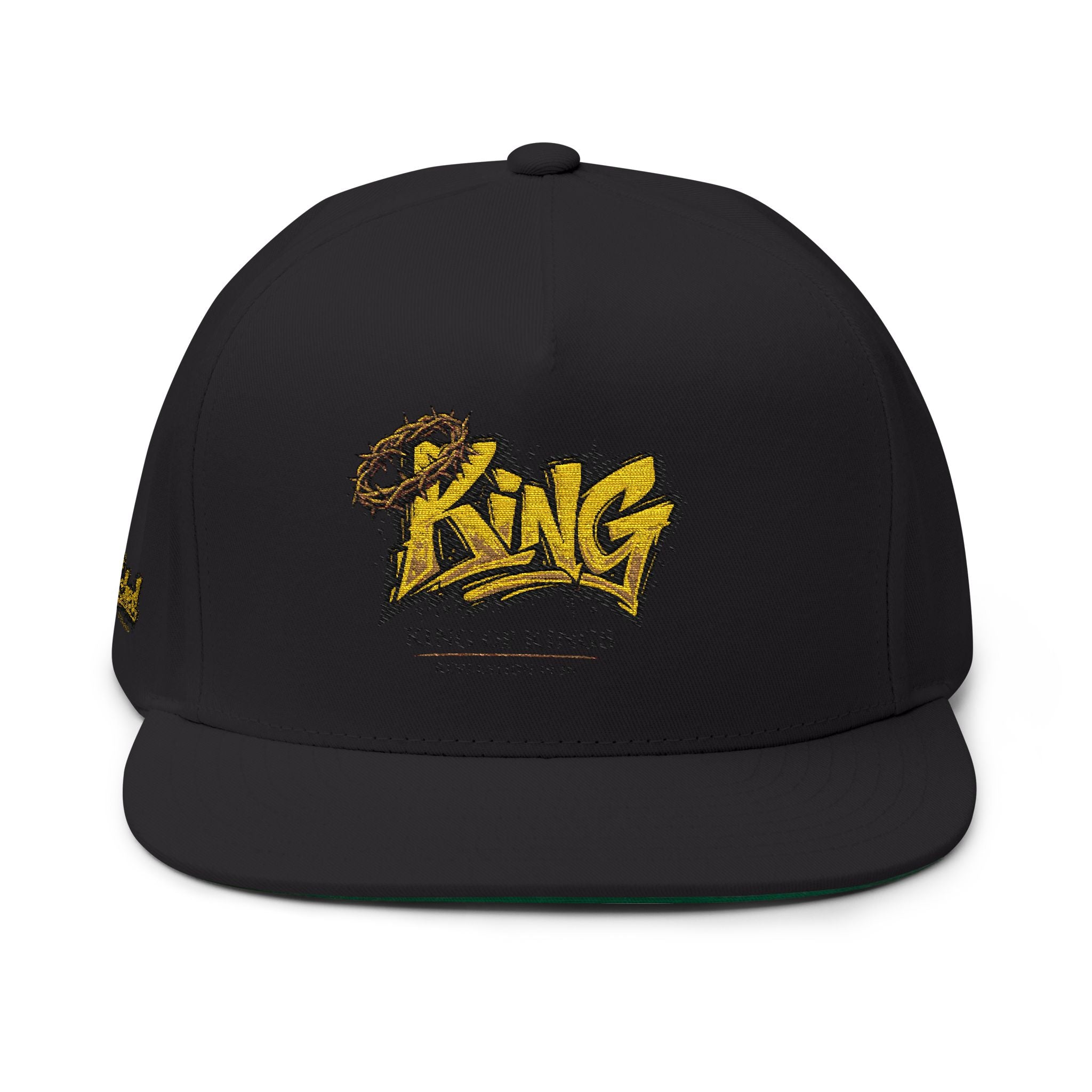 Flat Bill Cap (Embroidery)