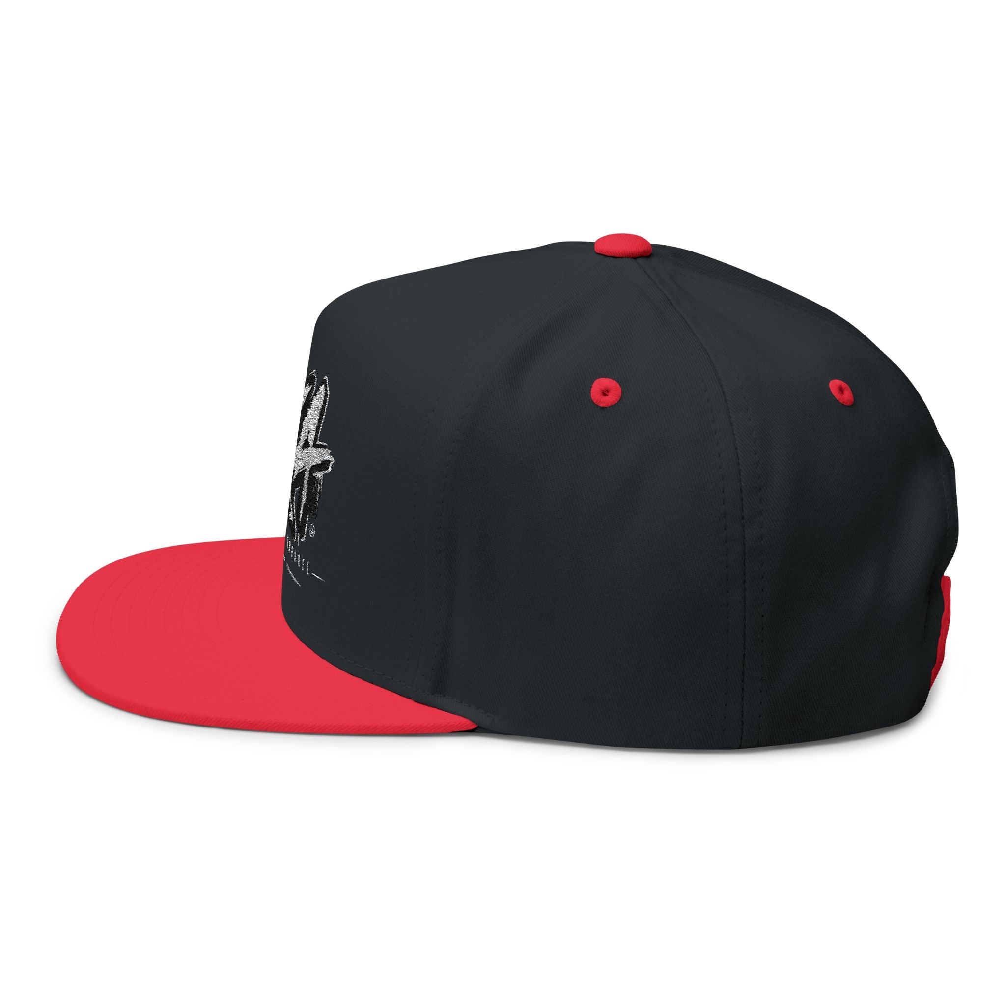 AKA Graffiti Embroidered Flat Bill Cap