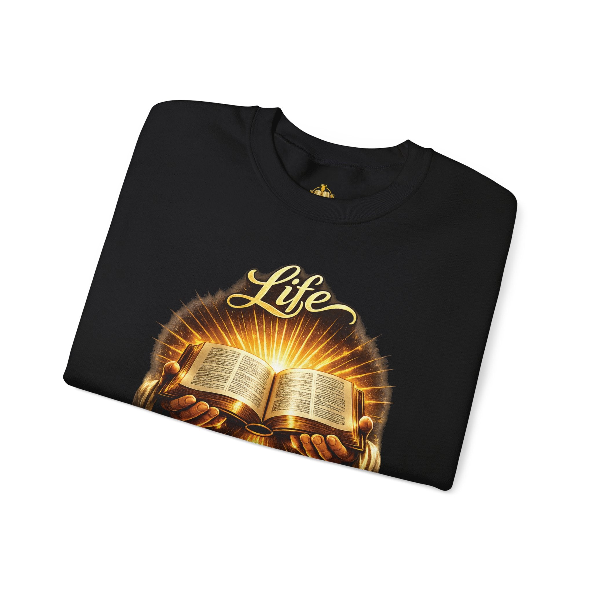 Life Is An Open Book Test sweatshirt | Christian faith graphic crewneck