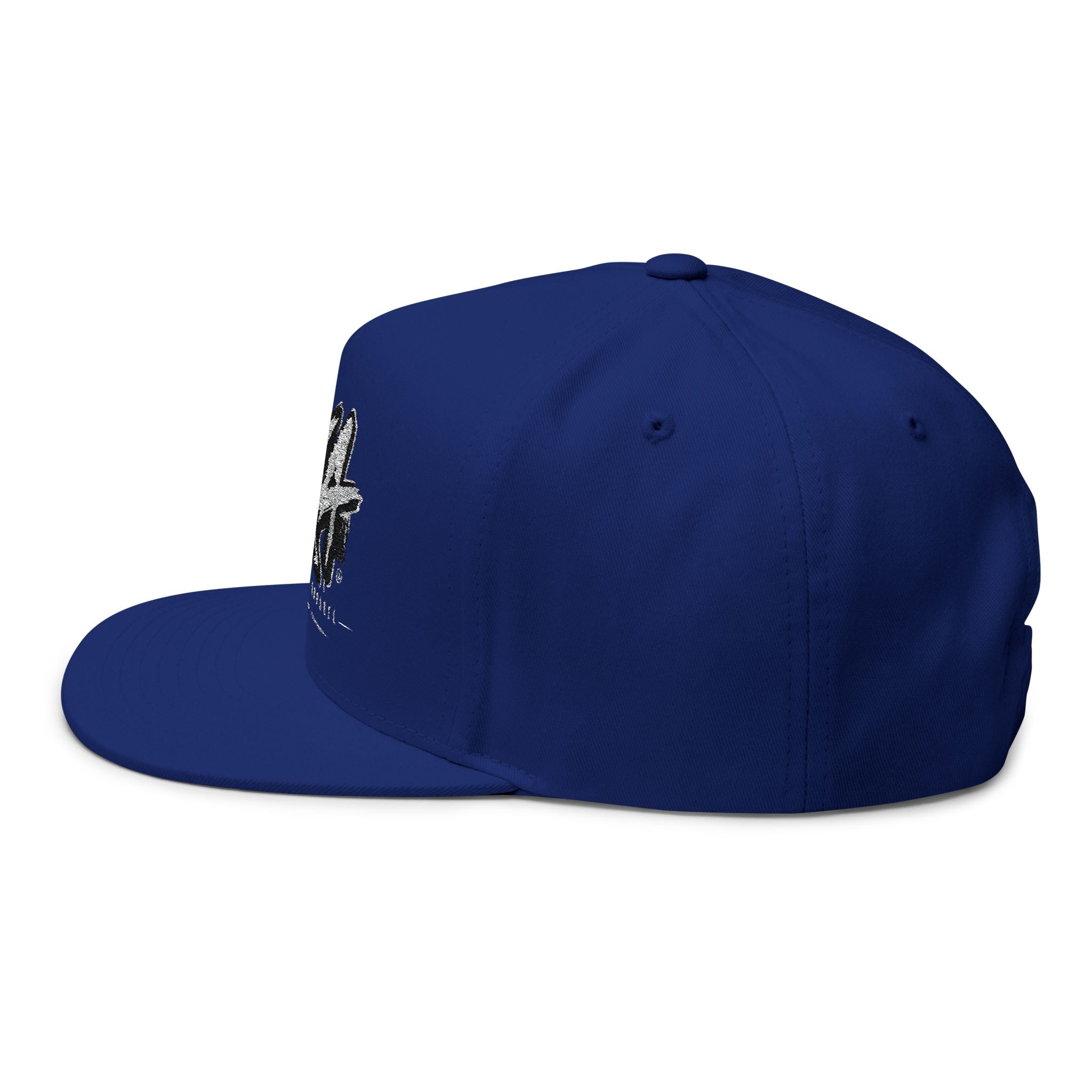 AKA Graffiti Embroidered Flat Bill Cap