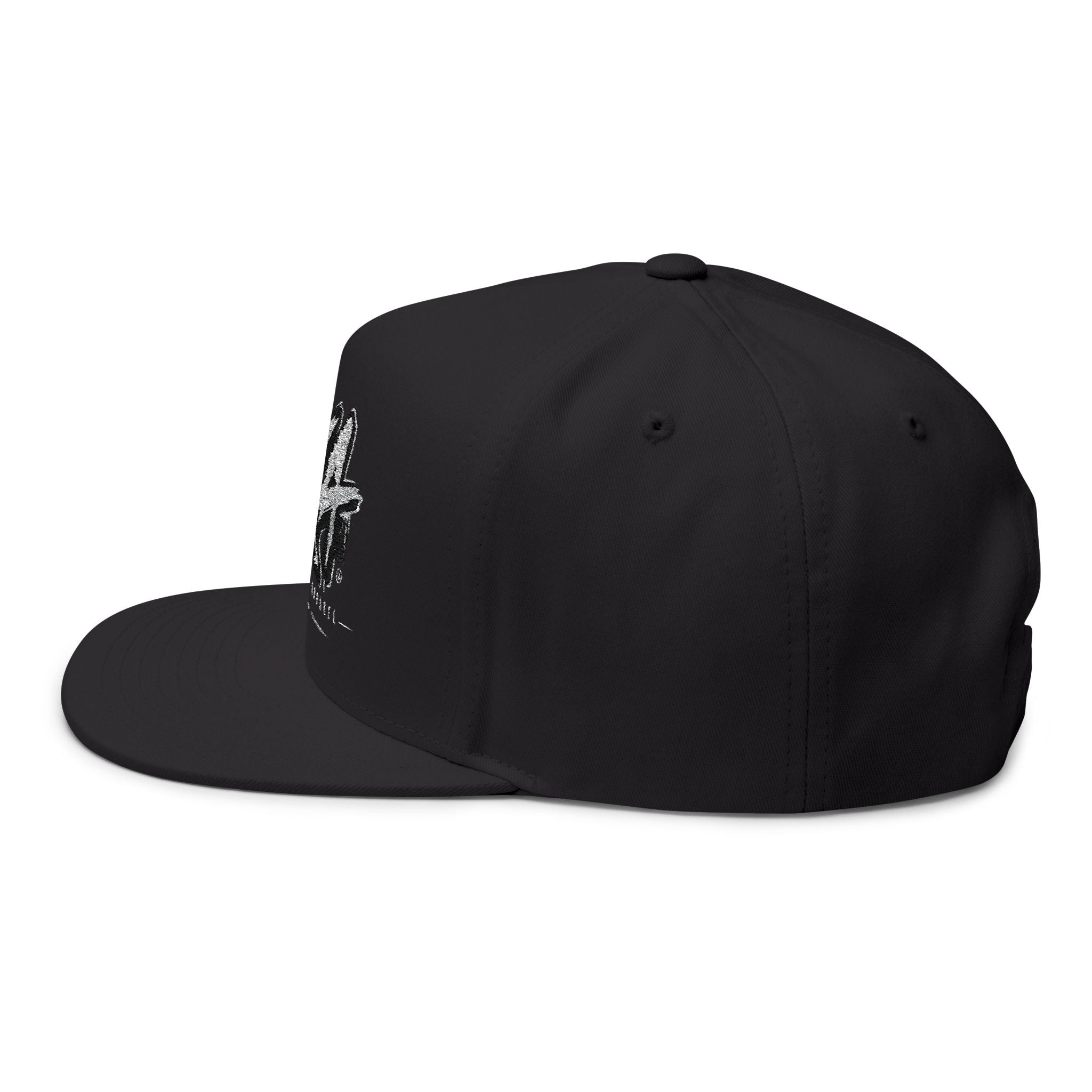 AKA Graffiti Embroidered Flat Bill Cap