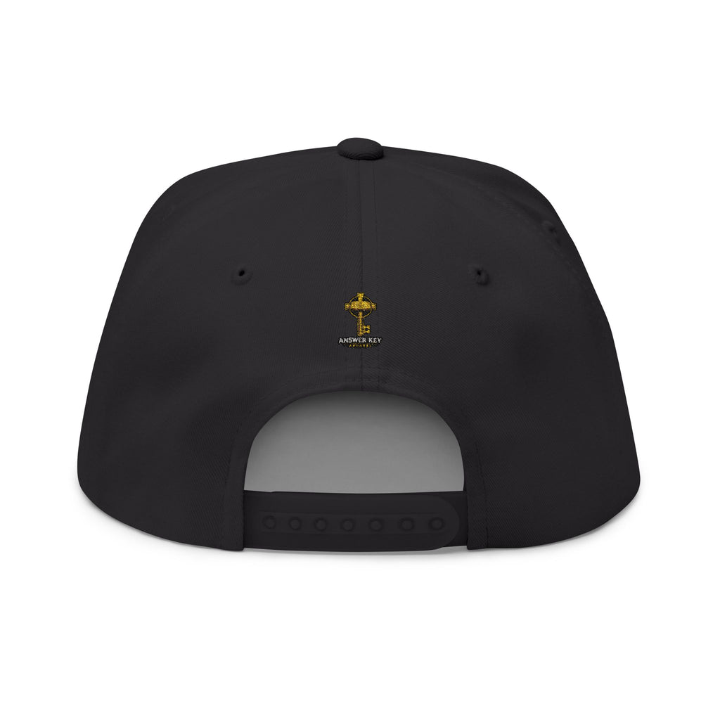 Flat Bill Cap (Embroidery)